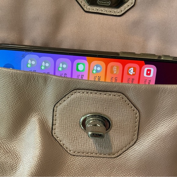 Coach Black Campbell Turnlock Leather Crossbody Camera Bag (COACH F24843) - Picture 5 of 10